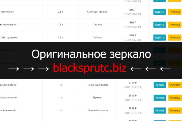 Black sprut не работает